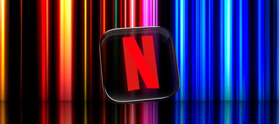 Netflix Logo vor Screen